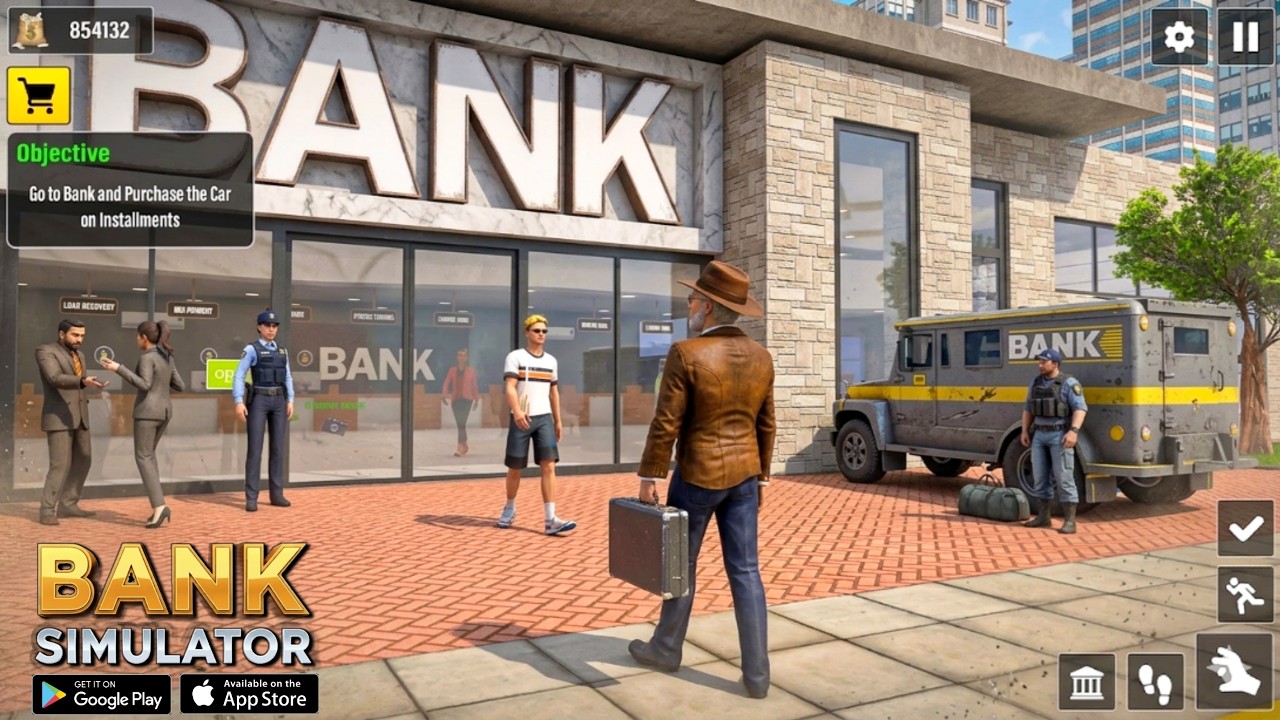 Bank Simulator Mobile (Early Access) - Android Gameplay - YouTube