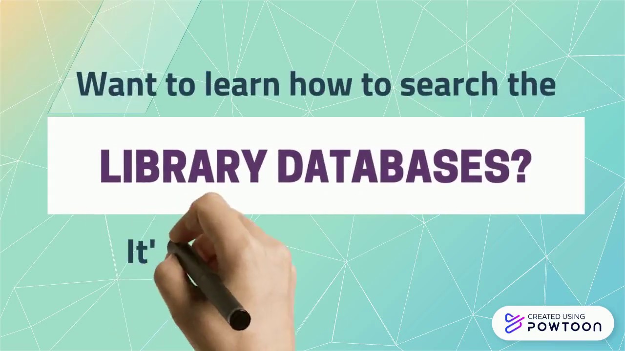 5 tips for database searching - YouTube