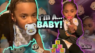 ME AND MY BESTFRIEND TURNED INTO A BABY FOR 24hr😂👶🏼 ( WATCH)