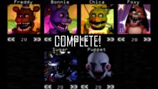 6/20 MODE COMPLETE! || The Return to Freddy's | Rebuilt