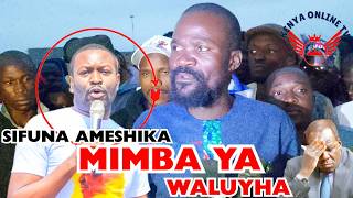 EDWIN SIFUNA NDIYO AMEBEBA MIMBA YA WALUYHA, NURU OKANGA STEPS UP, GUNS BLAZING AFTER BUNGOMA RALLY