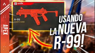 APEX LEGENDS | USANDO LA *NUEVA* R-99! *Está rotísima*