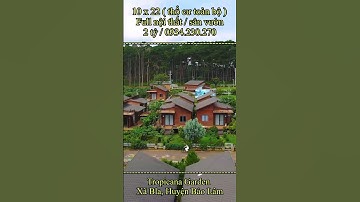 Tropicana Garden Xã Bla, Huyện Bảo Lâm. Vừa ở, vừa kinh doanh #bảolộc #datbaoloc #bdslamdong