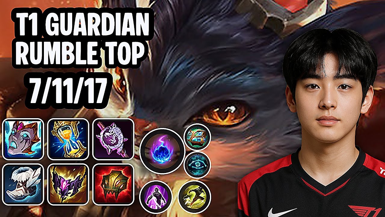 T1 Guardian Rumble Top SoloQ Replay 20260104