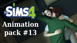 Animation Pack #13 - A kiss | Анимации Симс 4 - Поцелуй (Download)