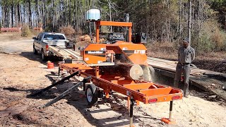 Wood Mizer LT15GO Sawmill, How Fast Is It?