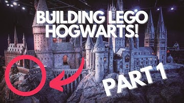 Building Hogwarts | Courtyard | Part 1