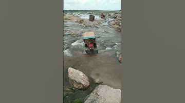 🔥Massey Ferguson power in loaded trolley 🚜💪💪 #shorts #tractor