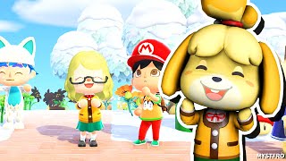 Let&#39;s Have Fun With Snow! | Isabelle Plays: Animal Crossing New Horizons