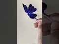 #bluebutterfly #acrylicpainting #butterfly #acryliccolours#nature#shortsfeed #youtubeshorts #yt