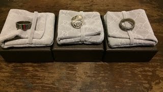 Gucci Ring/jewelry Collection And Review