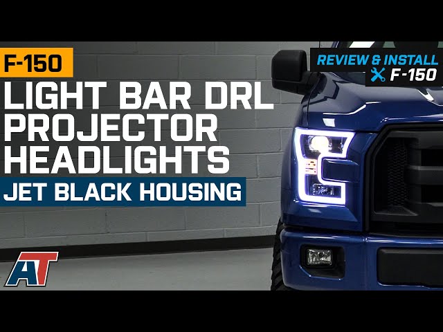 Light Bar Drl Projector Headlights