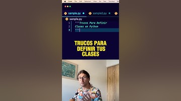 Crea clases de forma rápida y eficaz en Python | Trucos