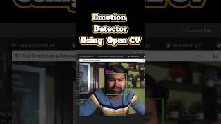 Emption detector Python Project With Pre trained model #shortsviral #shorts #python Computer vision