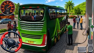 Heavy Rush Metrobus Fuel Station Duty - Metrobus Driving Simulator 2026 Game - Android Gameplay screenshot 3
