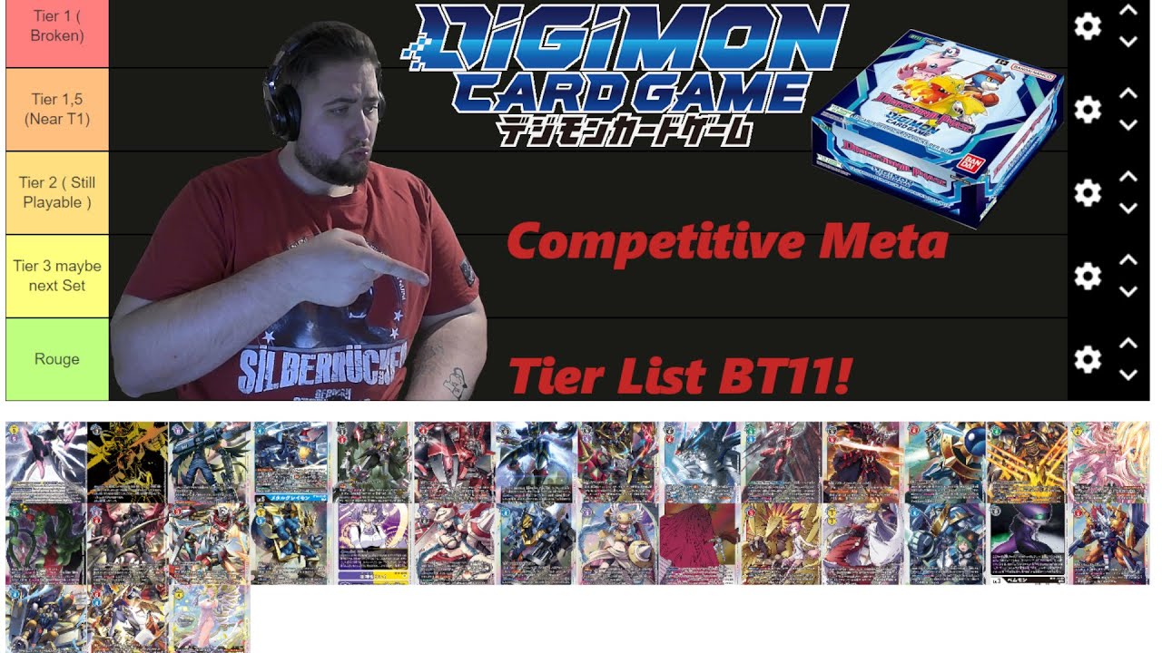 digimon card game tier list COMPETITIVE Meta EX06!!! I TCG 2024!! Digimon UP Skill Card Tier