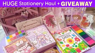 🎁💓 Huge Stationery Haul + GIVEAWAY ft. @stamprints 😱😱 / Creative Ideas Urooba