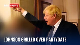 COVID Inquiry: Boris Johnson questioned over partygate