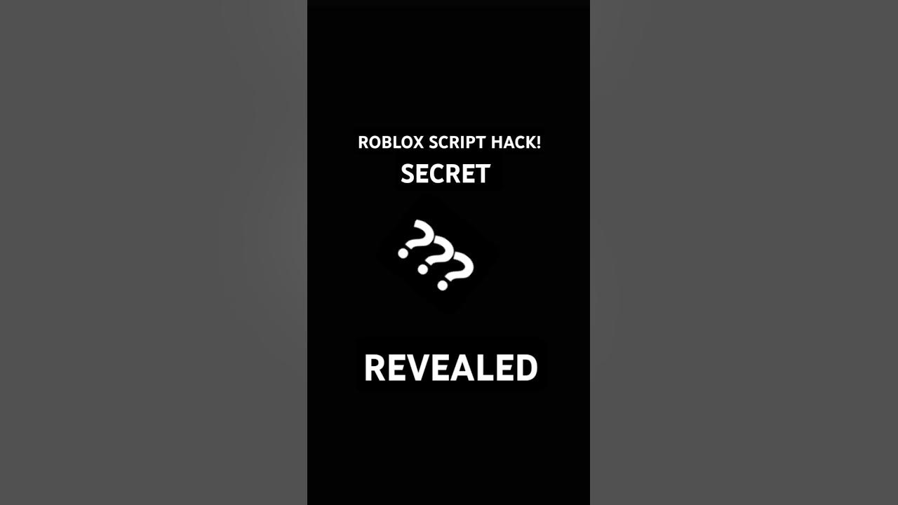 Roblox script hack revealed roblox youtube