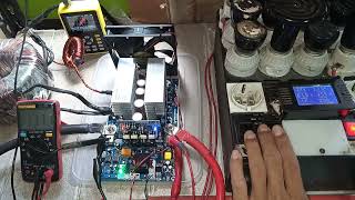 4259487480 Test uji Modul SPWM EG8010 TLP250 Pure Sine Wave