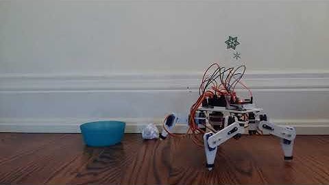 Arduino Quadruped Robot: Skim motion and Gripping