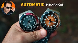 ALBA Automatic Mechanical Watch with Rotating Bezel