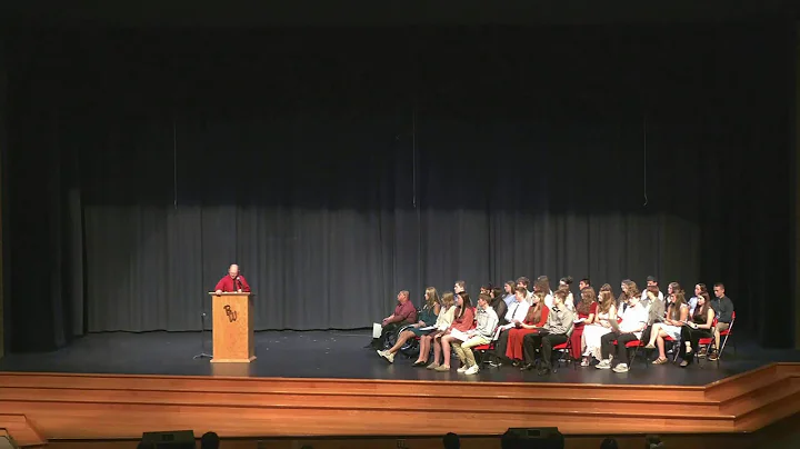 2025 BWHS NHS Induction Ceremony
