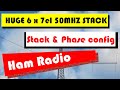 50MHz 6 x 7el Yagi Stack 150' Tower - Phase configuration for BEST multi-angle results