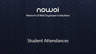 NOWOI - Student Attendances