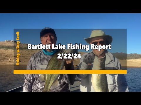 Bartlett Lake Fishing Report  2/22/24