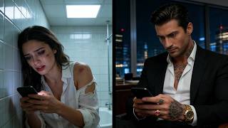 She Texted "He Locked Me in the Toilet"—Wrong Number—Mafia Boss: "Keep Talking to Me. I'm Coming