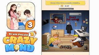 Brain Puzzle 3 Crazy Mind Level 101 Stay Awake Walkthrough Solution