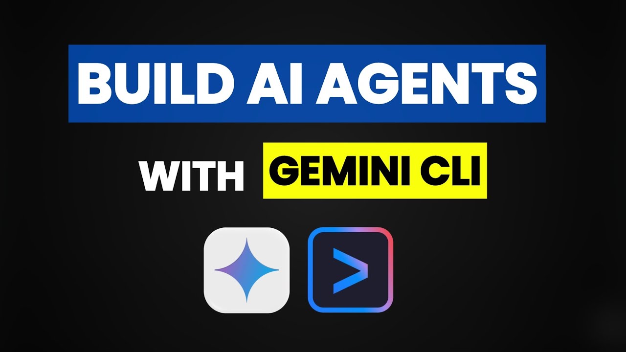 Build AI Agents Using GEMINI CLI & GEMINI CLI Tutorial & AI tools ...