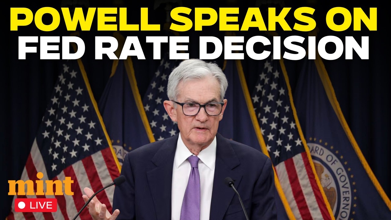 Jerome Powell Live: Fed Chair Speaks After Interest Rate Decision | US ...