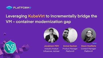 Leveraging Kubevirt to bridge the VM   Container modernization gap