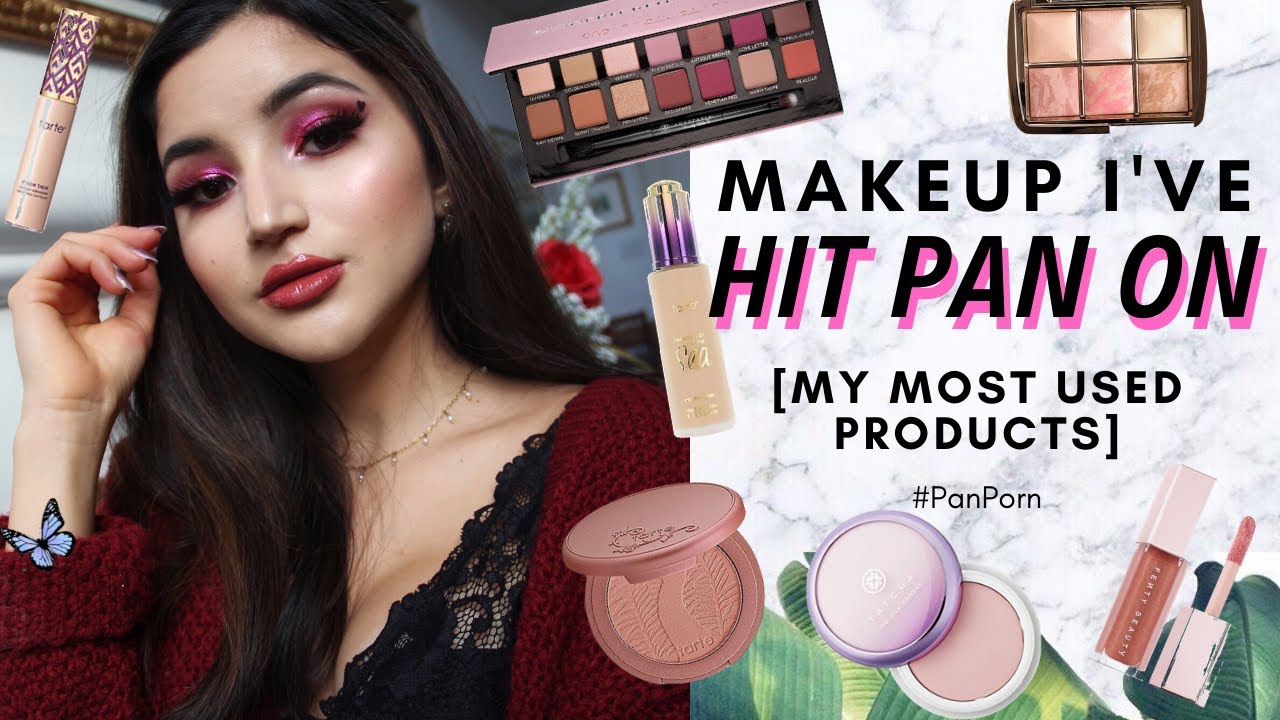 ALL THE MAKEUP I'VE HIT PAN ON | my most-used products in my collection | Julia Mazzucato