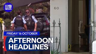 Police search for gunman in Sydney; Jury visits scene in double-murder trial | 9 News Australia