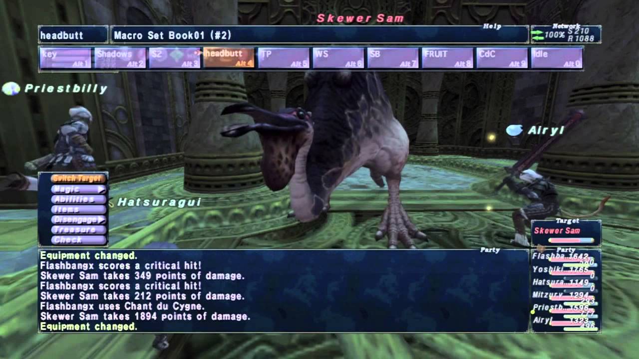 FFXI Neo Nyzul Isle Floor 80 Run