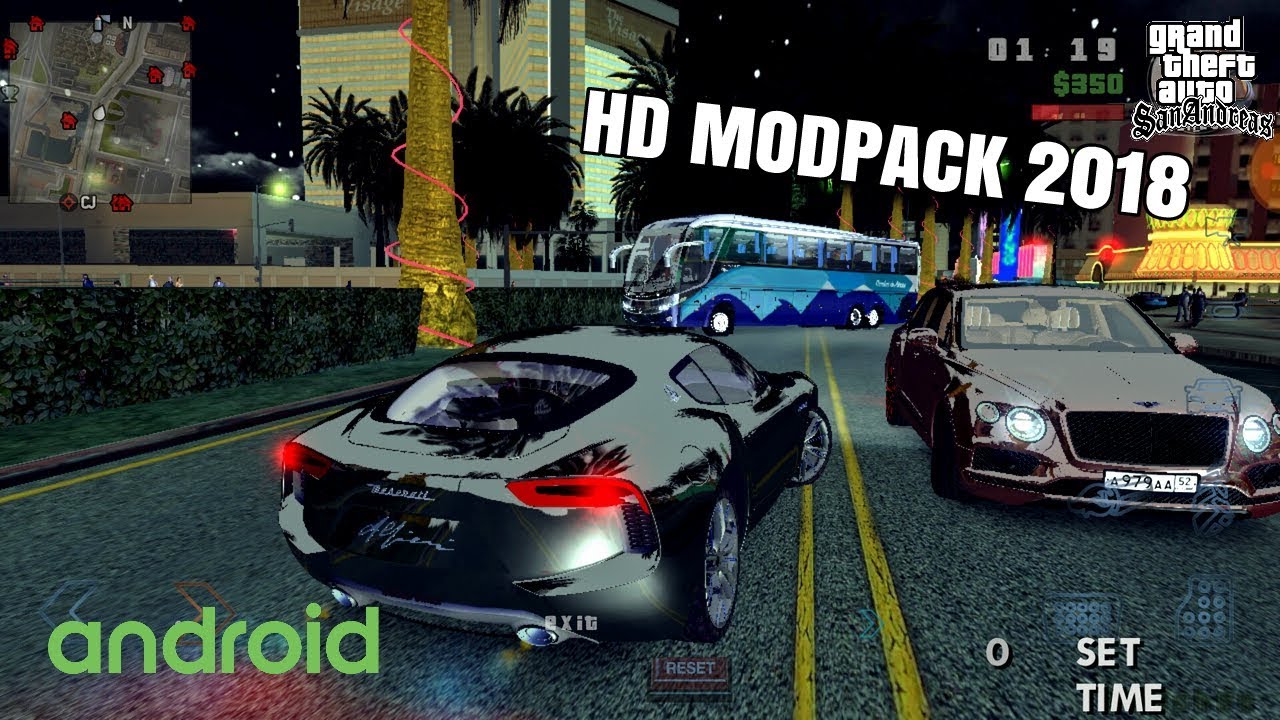Super Premium Hd Modpack 18 Gta Sa Android Youtube