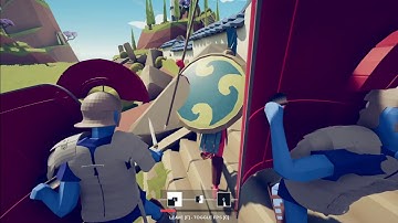 Totally Accurate Battle Simulator Greek & Napoleon Mod Gameplay.