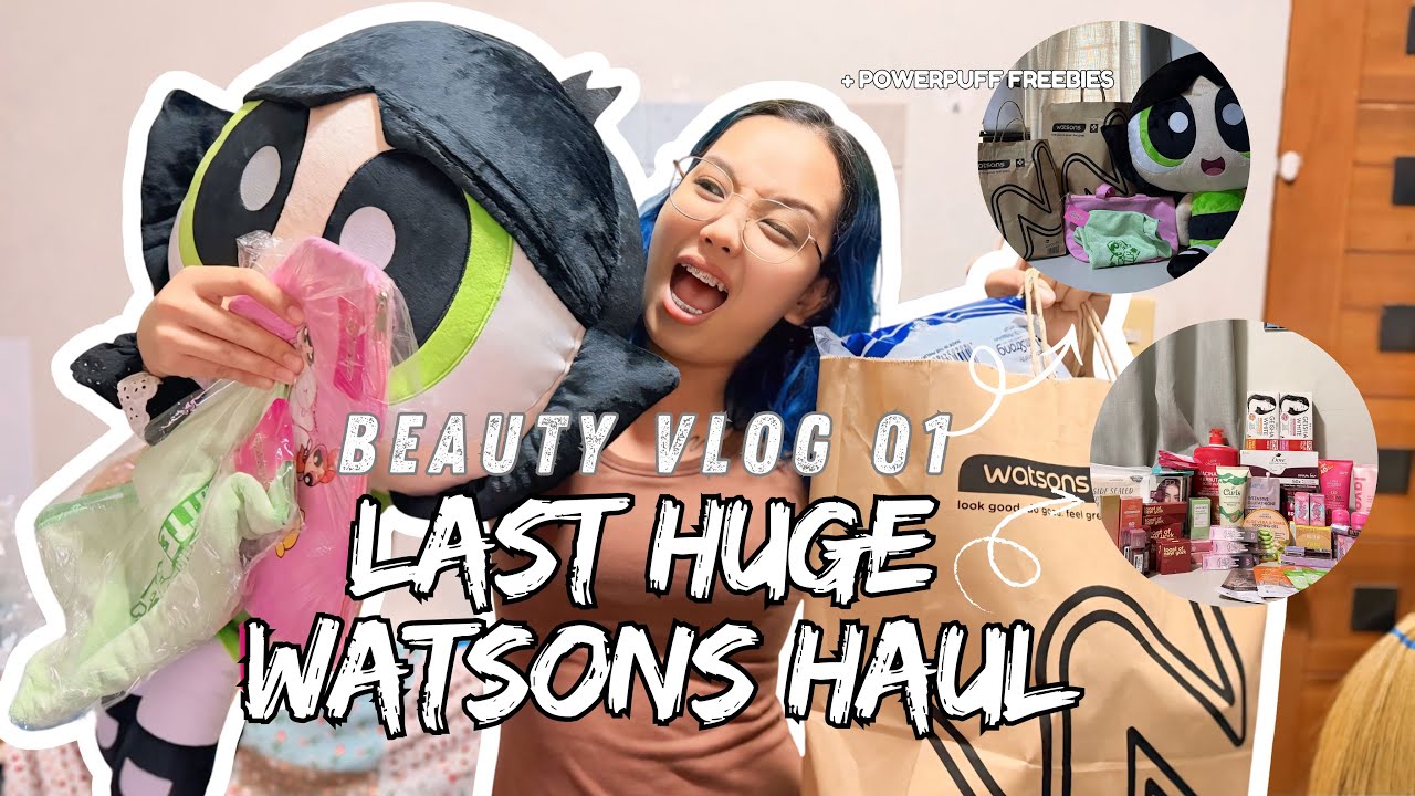 LAST Huge Watsons Haul Before 2025 Ends! (Skincare, Beauty & Self-Care Finds)