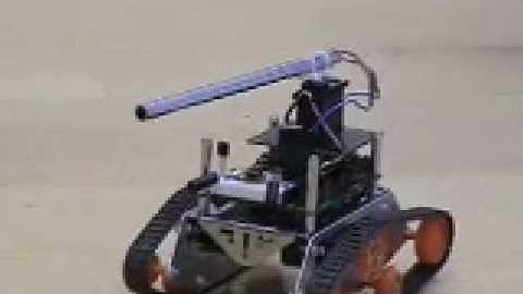 Boe-Bot Robot Tank Demonstration