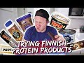 TRYING FINNISH PROTEIN PRODUCTS | Taste Test Tuesday