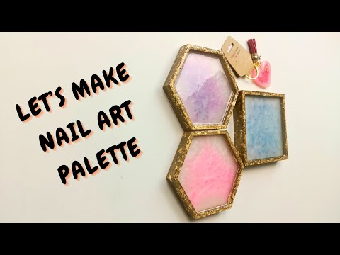 Making Resin Nail Art Palette