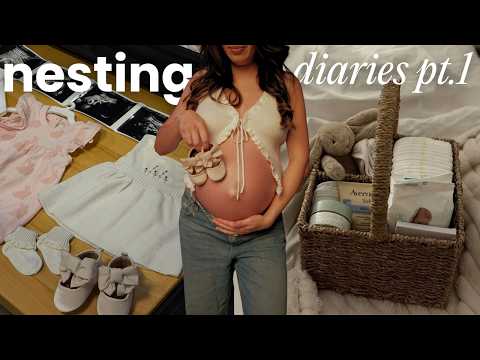NURSERY + MATERNITY SHOOT 🍼 chatty days in my life