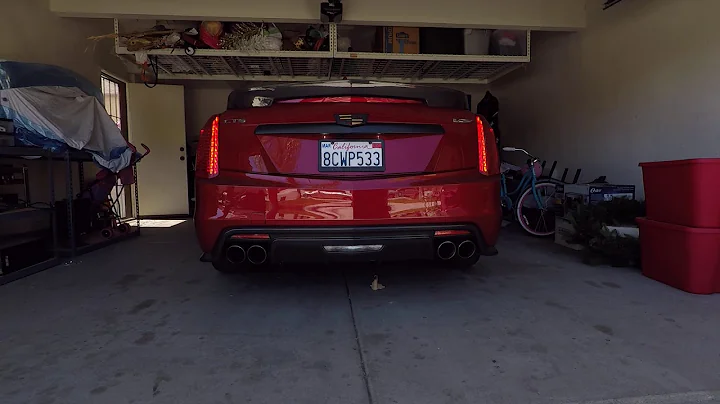2016 Cadillac Cts-v Muffler Delete