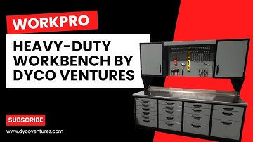 WorkPRO: Ultimate Heavy-Duty Workbench with Drawers by Dyco