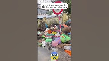 Quê nhà tan hoang sau lũ: Nỗi đau nhìn mà nghẹn lòng