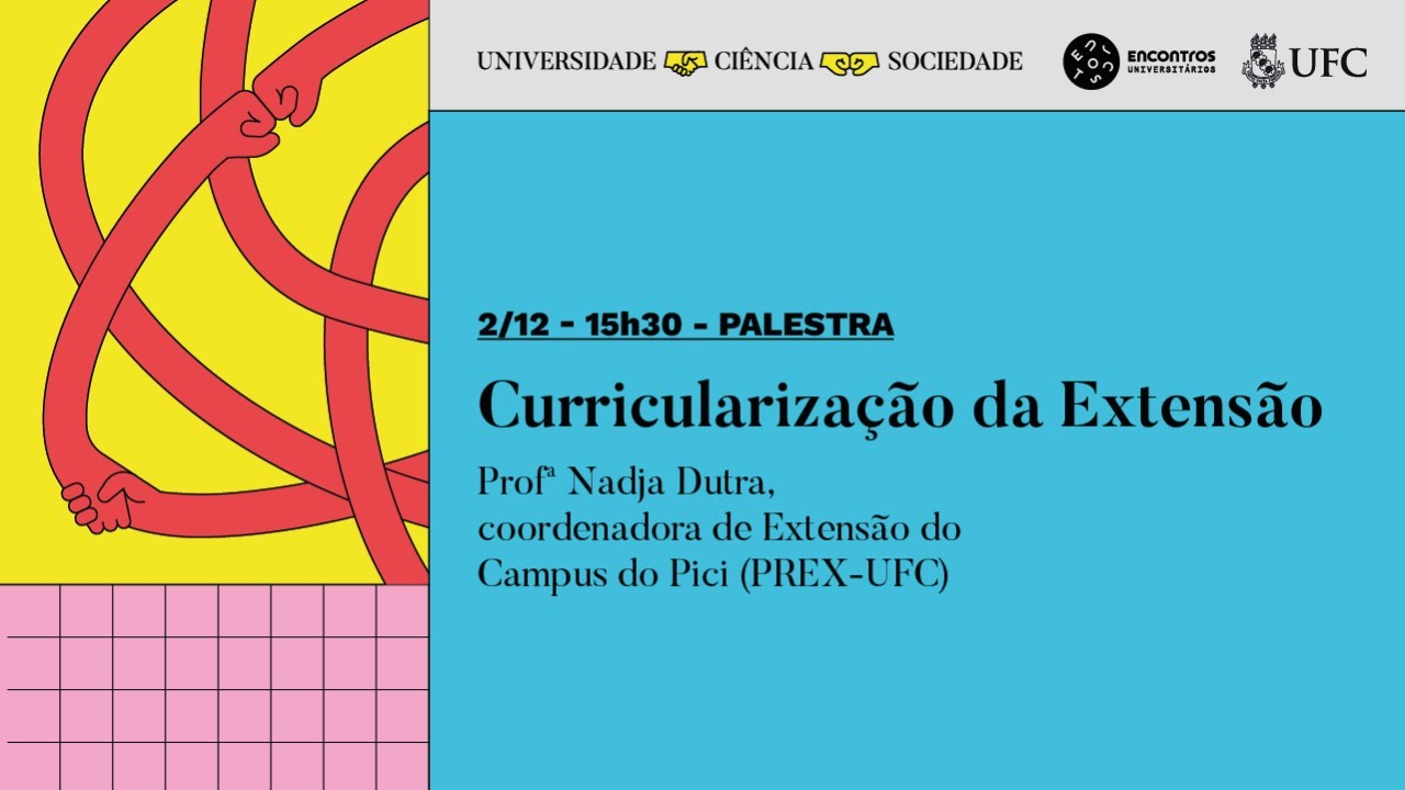 Palestra: Curricularização da Extensão