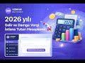 2026 Gelir ve Damga Vergisi İstisnası Hesaplama – Gelir Ver. Hesaplama – U.M. Programı v1.0 Tanıtımı